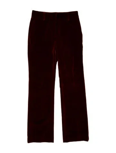 Pre-owned La Doublej Straight Leg Pants In Brown