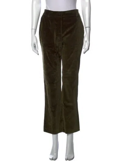 Pre-owned La Doublej Straight Leg Pants In Green