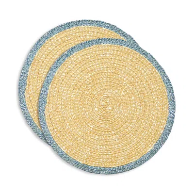 La Doublej Straw Coasters, Set Of 2
