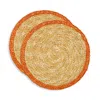 La Doublej Straw Coasters, Set Of 2
