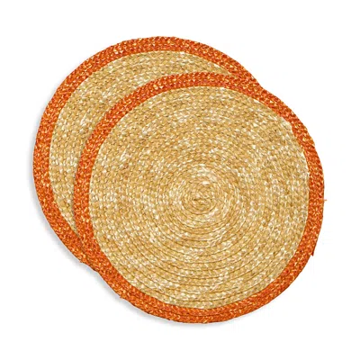 La Doublej Straw Coasters, Set Of 2