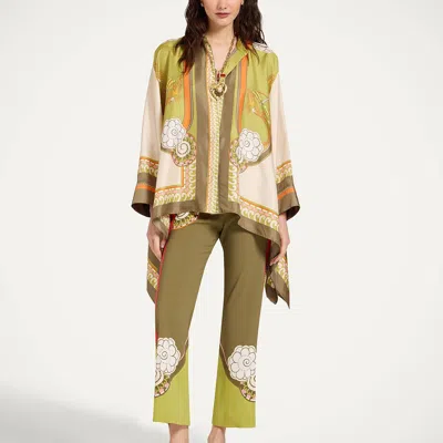 La Doublej Stretch Pants In Brown