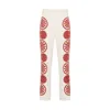 La Doublej Stretch Pants In Medallion Placée Cream