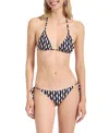 La Doublej String Bikini Bottoms Pesciolini In Black