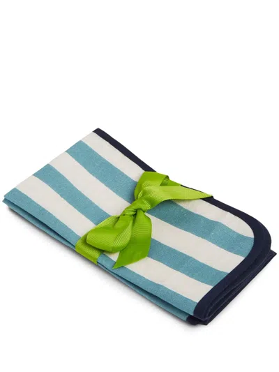 La Doublej Large Napkins Set Of 2 In Riviera Sky Blue