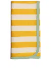 La Doublej Stripe-pattern Napkin Set In Yellow