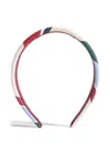 La Doublej Striped Headband In Multi