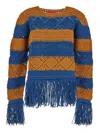 LA DOUBLEJ STRIPED KNIT