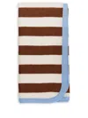 La Doublej Striped Napkin Set In Brown