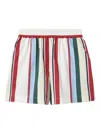 La Doublej Pull-up Shorts In White