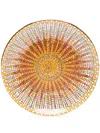 La Doublej Sun Mosaic Porcelain Plate (13cm) In Orange
