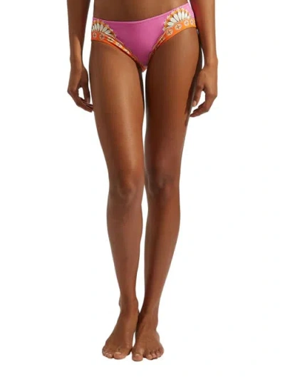 La Doublej Sunset Bikini Bottom Napoli Plates Placée Pink