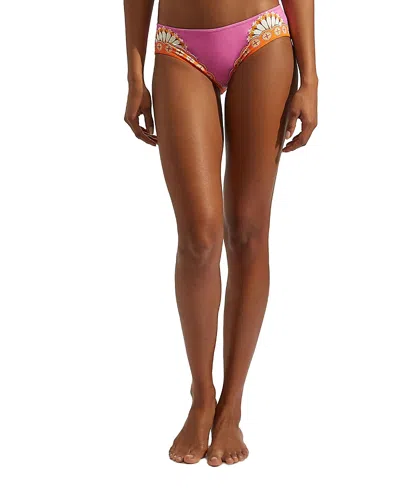 LA DOUBLEJ LA DOUBLEJ SUNSET BIKINI BOTTOM (PLACEE) NAPOLI PLATES PLACEE PINK