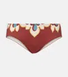 La Doublej Sunset Printed Bikini Bottoms