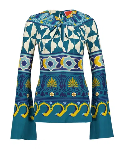 LA DOUBLEJ SUPERFLARE BLOUSE