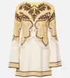 La Doublej Supremes Printed Minidress In Spells Placée