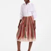 La Doublej Supremes Skirt In Twist Placée Multicolor