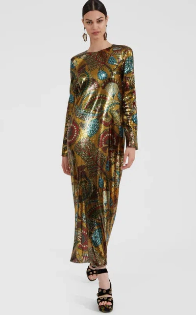La Doublej Swank Dress In Multi
