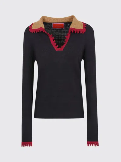LA DOUBLEJ SWEATER LA DOUBLEJ WOMAN COLOR BLACK,H30238002