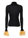 La Doublej High Kick Top In Black