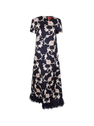 La Doublej Swing Dress In Black
