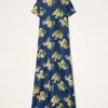 La Doublej Swing Dress In Blue