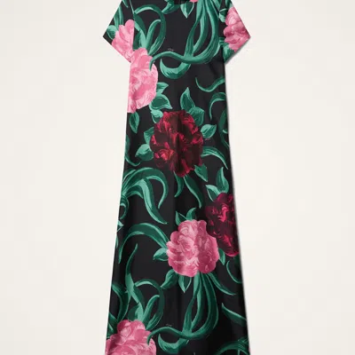 La Doublej Swing Dress In Multi