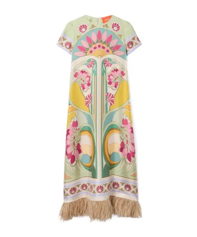 La Doublej Swing Dress In Multi