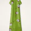 La Doublej Swing Dress In Derby Lime