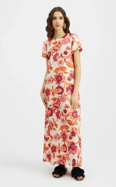 La Doublej Swing Dress In Hottie Cream