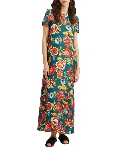 LA DOUBLEJ LA DOUBLEJ SWING DRESS IN HOTTIE EMERALD
