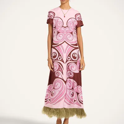 La Doublej Swing Dress In Multi