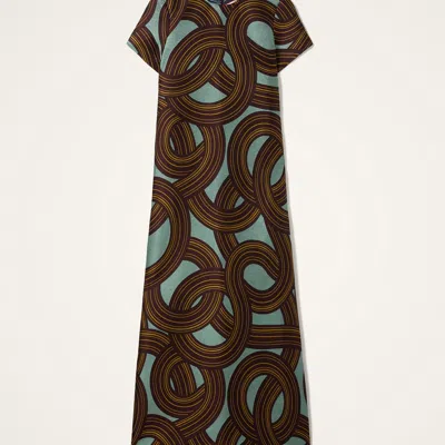 La Doublej Swing Dress In Multi