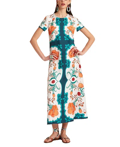 La Doublej Swing Dress In Multi