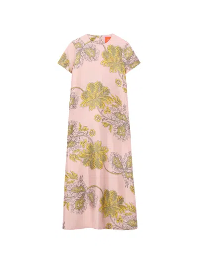 La Doublej Swing Dress In Multi