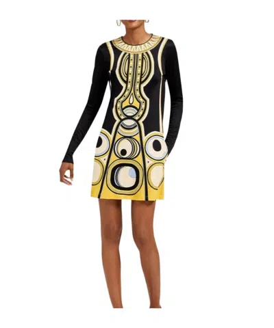 La Doublej Swing Dress In Multi