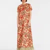 La Doublej Swing Dress In Multi