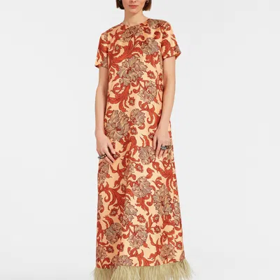 La Doublej Swing Dress In Multi