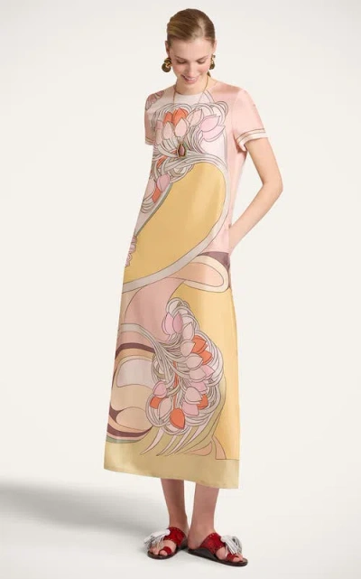 La Doublej Swing Dress In Neutral