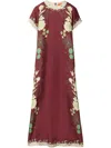 La Doublej Swing Dress In Red