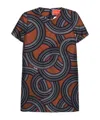 La Doublej Mini Swing Dress In Black