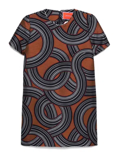 LA DOUBLEJ VESTIDO CORTO - AZUL