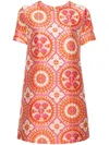 La Doublej Mini Swing Dress In Neutrals