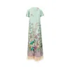 La Doublej La Double J Swing Dress With Feathers