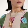 La Doublej Swinging Portal Necklace In Gold