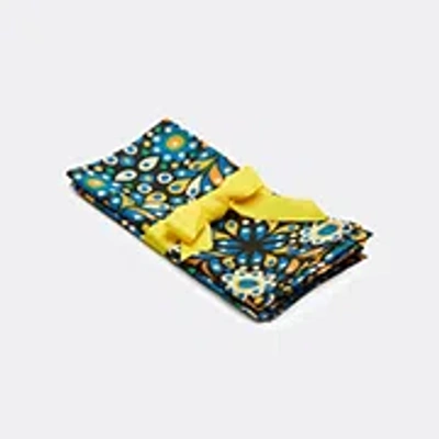 La Doublej Table Linens Blue Uni