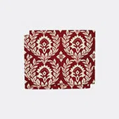 La Doublej Table Linens Bordeaux Uni