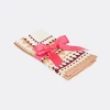 La Doublej Table Linens Doric Placée Pink Uni In Pink
