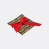 La Doublej Table Linens Green Uni In Green