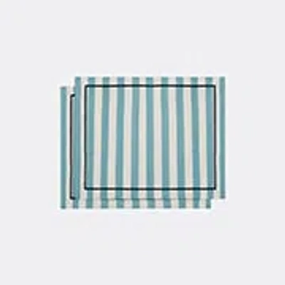 La Doublej Table Linens Light Blue Uni